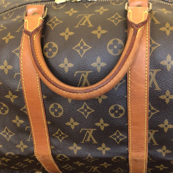 Louis Vuitton classic monogram Keepall 55 - Picture 4 of 12